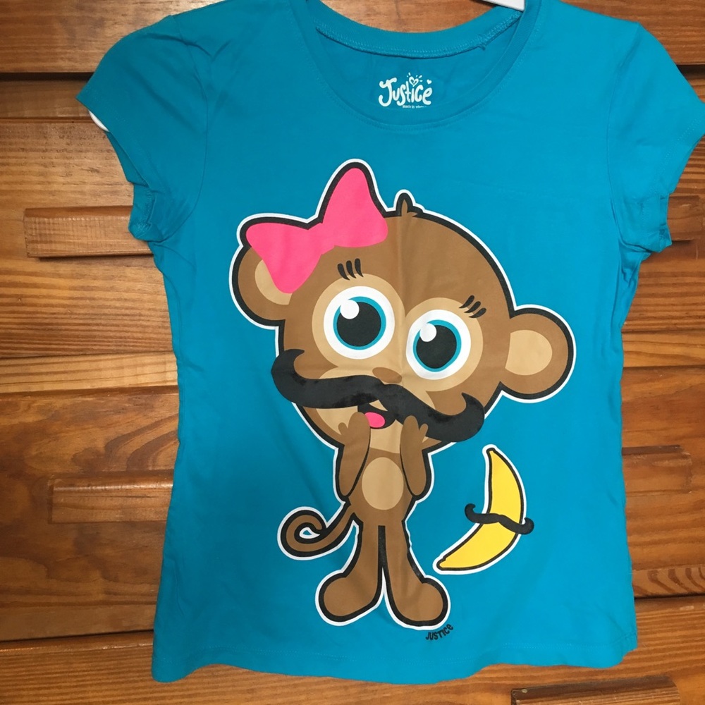 Blue Monkey Justice Top
